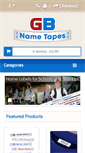 Mobile Screenshot of gbnametapes.co.uk